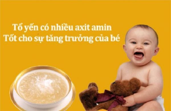Yến sào dành cho trẻ em